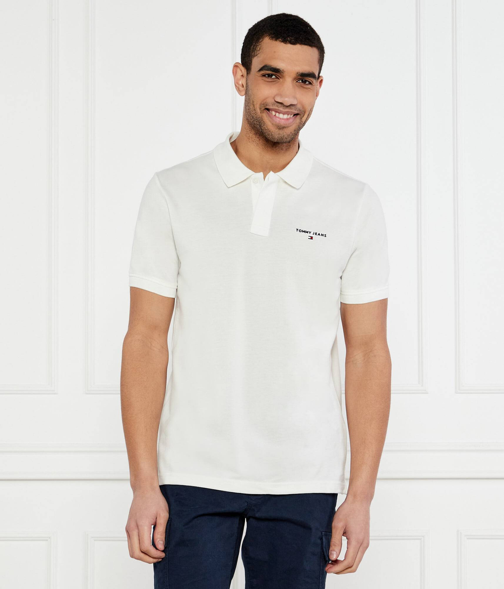 Поло Tommy Jeans - белый(DM0DM20914)