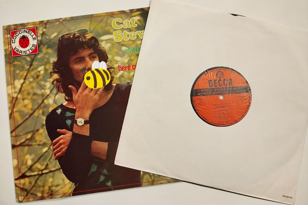 Винтажная виниловая пластинка LP Cat Stevens (France 1973)