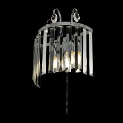 Citilux Инга CL335321 Бра хрустальное с выключателем Хром