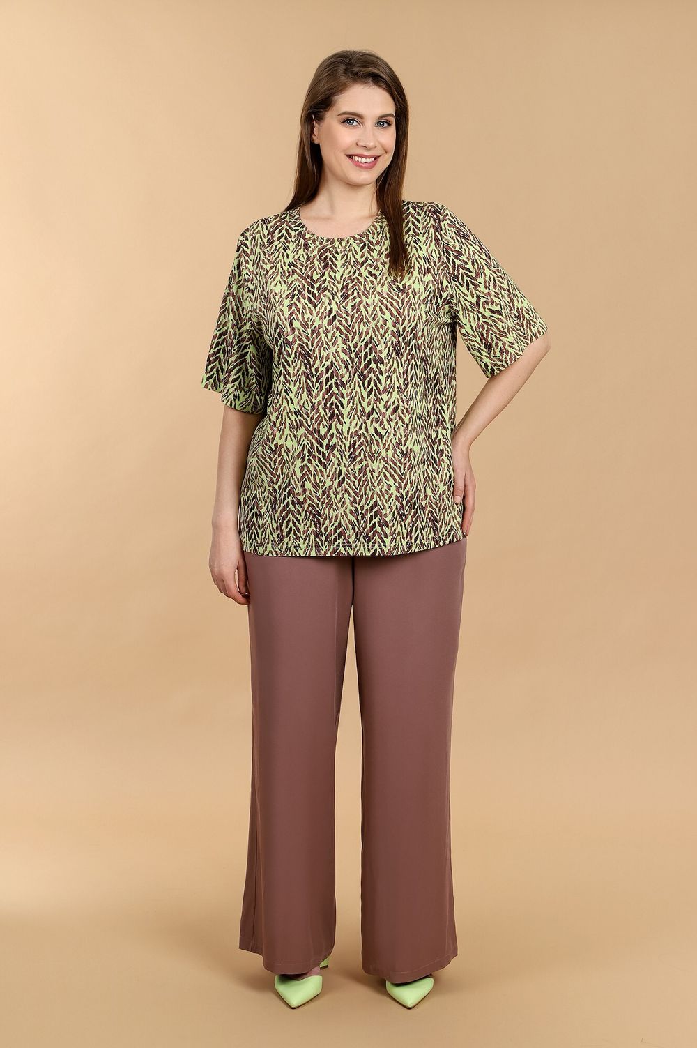 Футболка Дыхание лета-3 Виотекс ЗЕЛЁНЫЙ