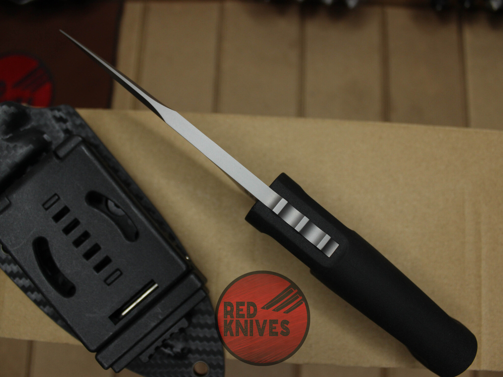 Нож Extrema Ratio Shrapnel OG - черная рукоять, светлый клинок