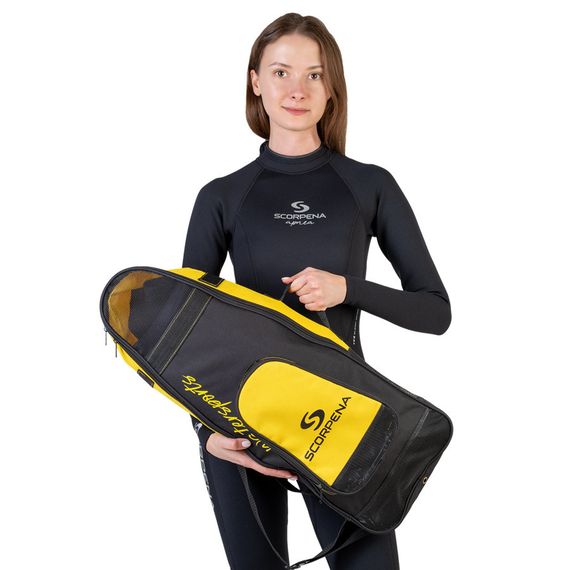 Рюкзак Scorpena Watersports для ласт/маски/трубки желтый