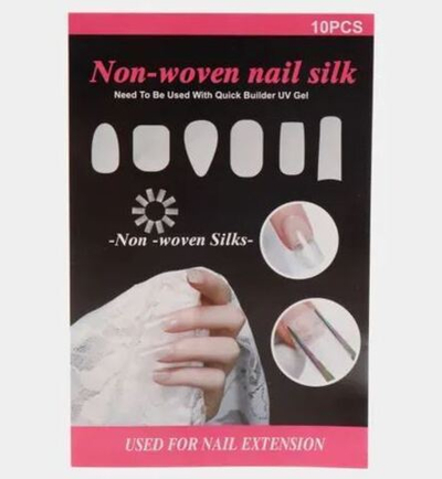 Шелк для ремонта ногтей BeautyPro 10 штук