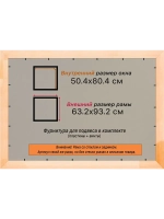 Рамка для постера и фотографий 50x80