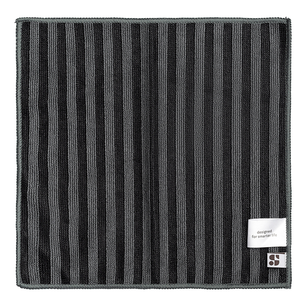 Набор салфеток двухсторонних для сильных загрязнений cozy clean, 30х30 см, темно-серые, 2 шт.