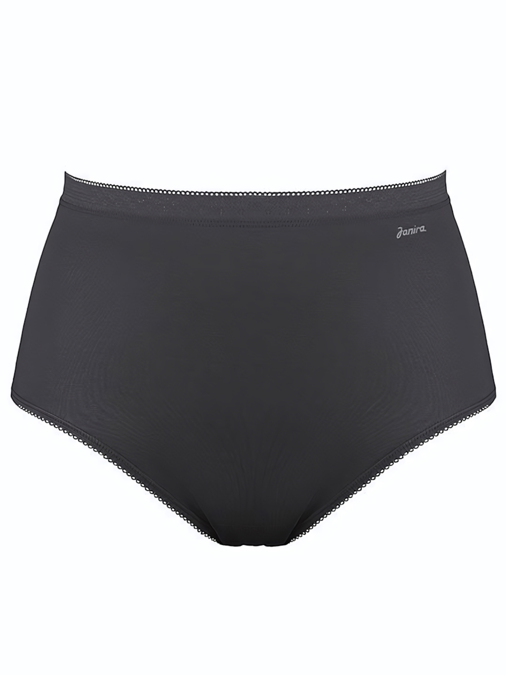 Набор из 2 завышенных plus size трусиков-слип Esencial (Размер: XXL) (Цвет: черный)