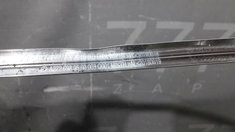 Молдинг двери передней левой Mercedes S (W222) 13-20 Б/У Оригинал A2226989500