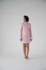 Жакет в розовом