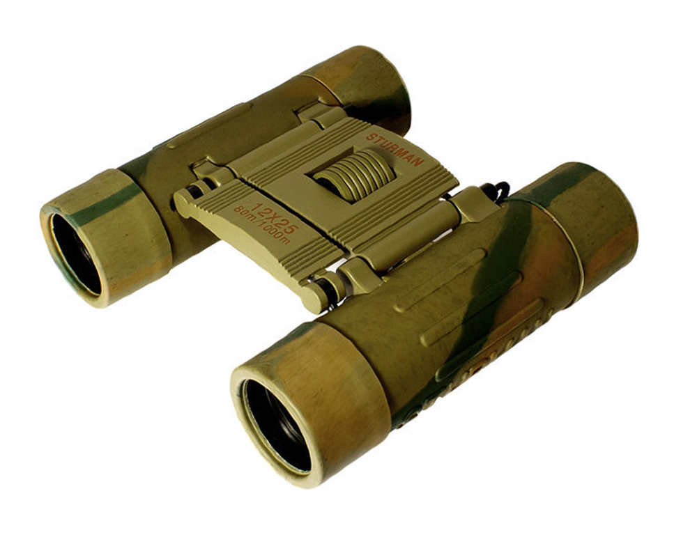 Бинокль Sturman 12x25, чёрный