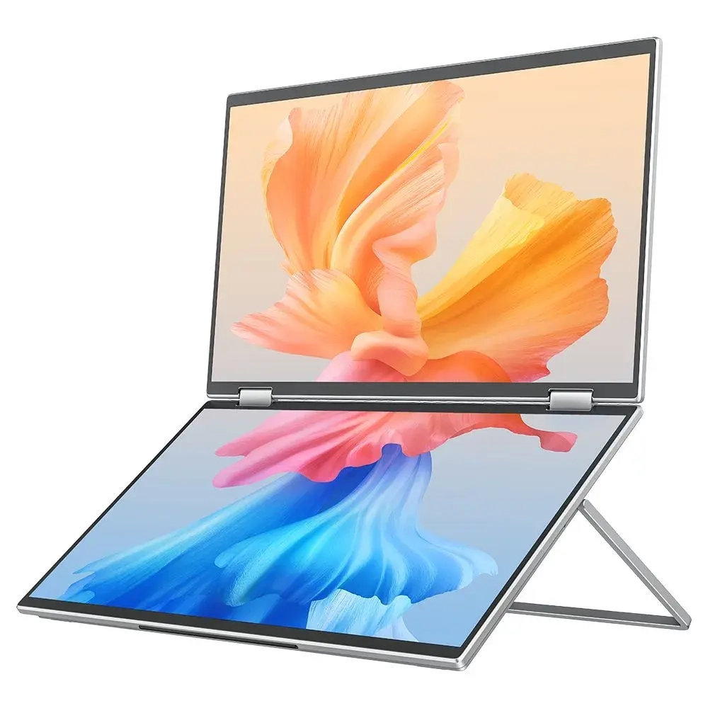 15.6" Портативный двойной монитор с откидной подставкой Delta Lite FHD IPS 1980х1080, 60 Гц