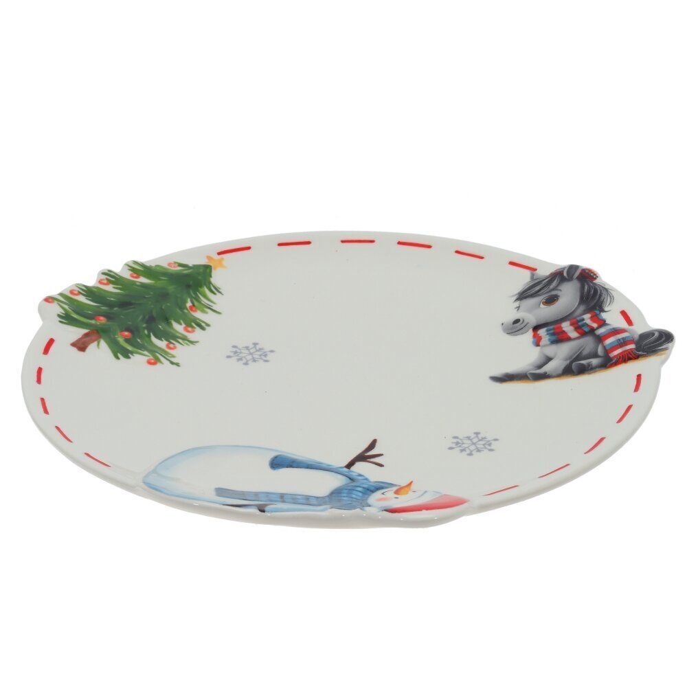 GAEM Тарелка "Лошадка", L21 W21 H2 см