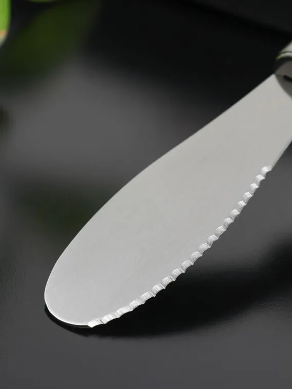 Нож для масла Доляна Venus, нержавеющая сталь, цвет чёрный