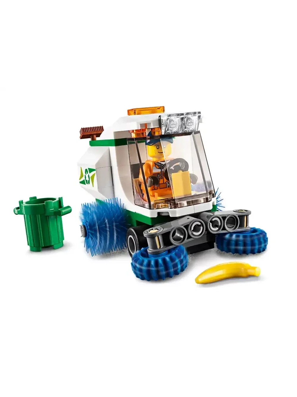 Конструктор Сити Машина для уборки улиц 95 деталей