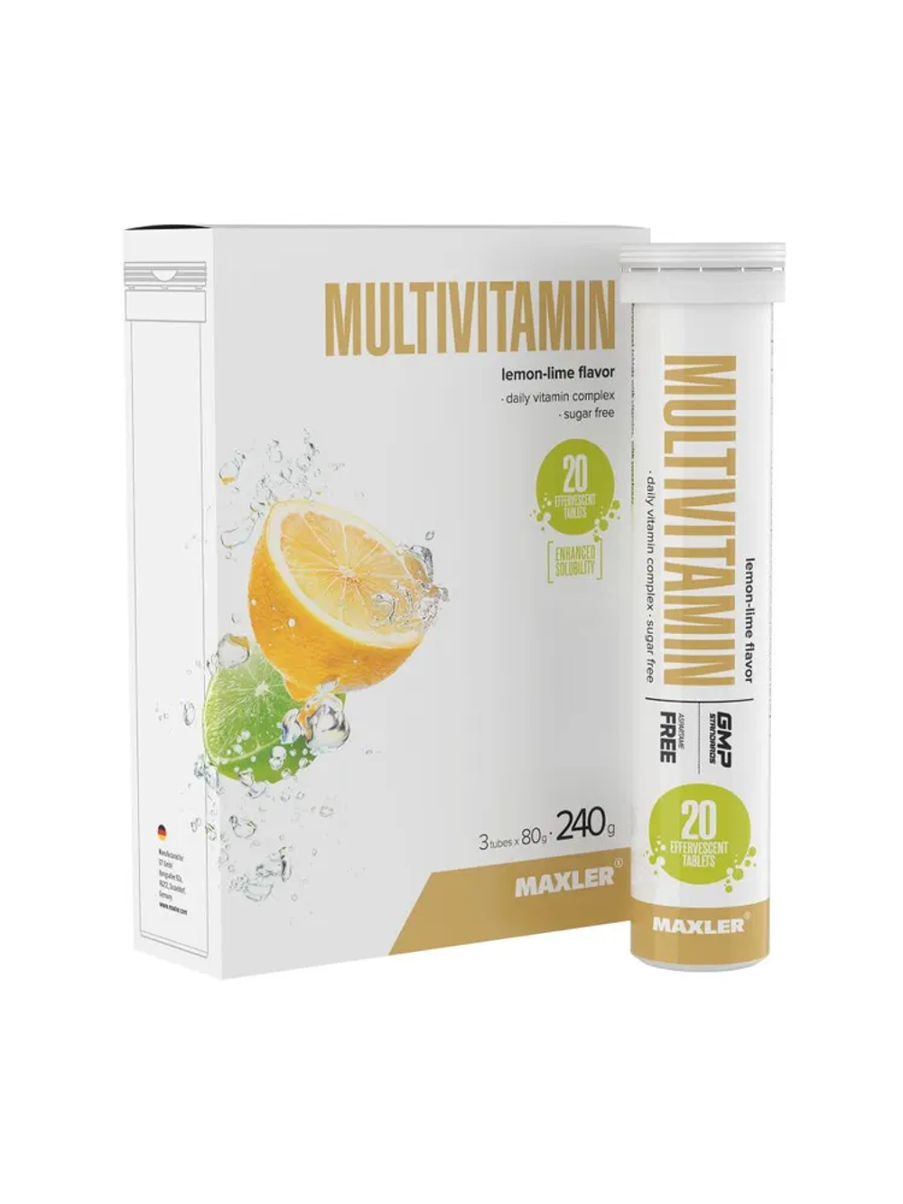 Maxler Multivitamin Effervescent 20 шипучих таблеток