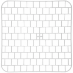 Решетка для раковины 31*31см