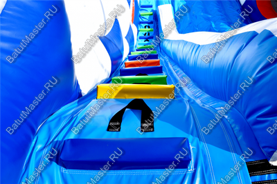Коммерческий надувной батут-горка "Дракон" 11*6*8,5 м