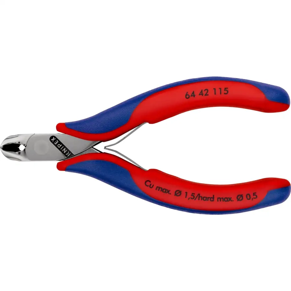 Кусачки торцевые для электроники 115 мм Knipex 64 42 115