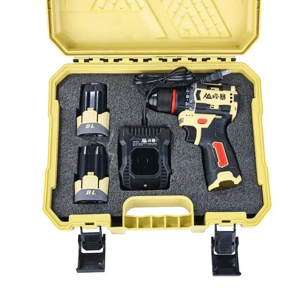 FengBao, аккумуляторная дрель-шуруповерт 16-10, 16.8В, 2х2.0А ч Li-Ion, в кейсе