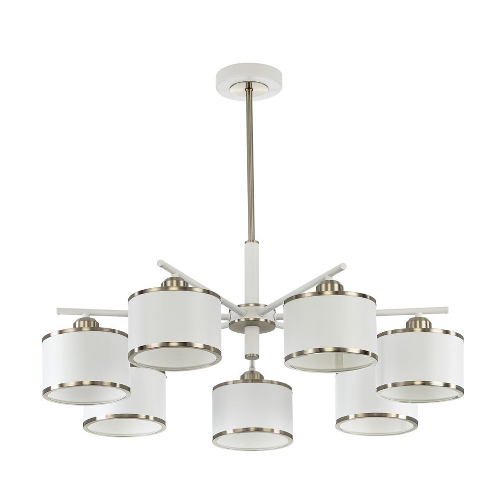 Citilux ALTON CL421272 Люстра на штанге с абажурами Белая