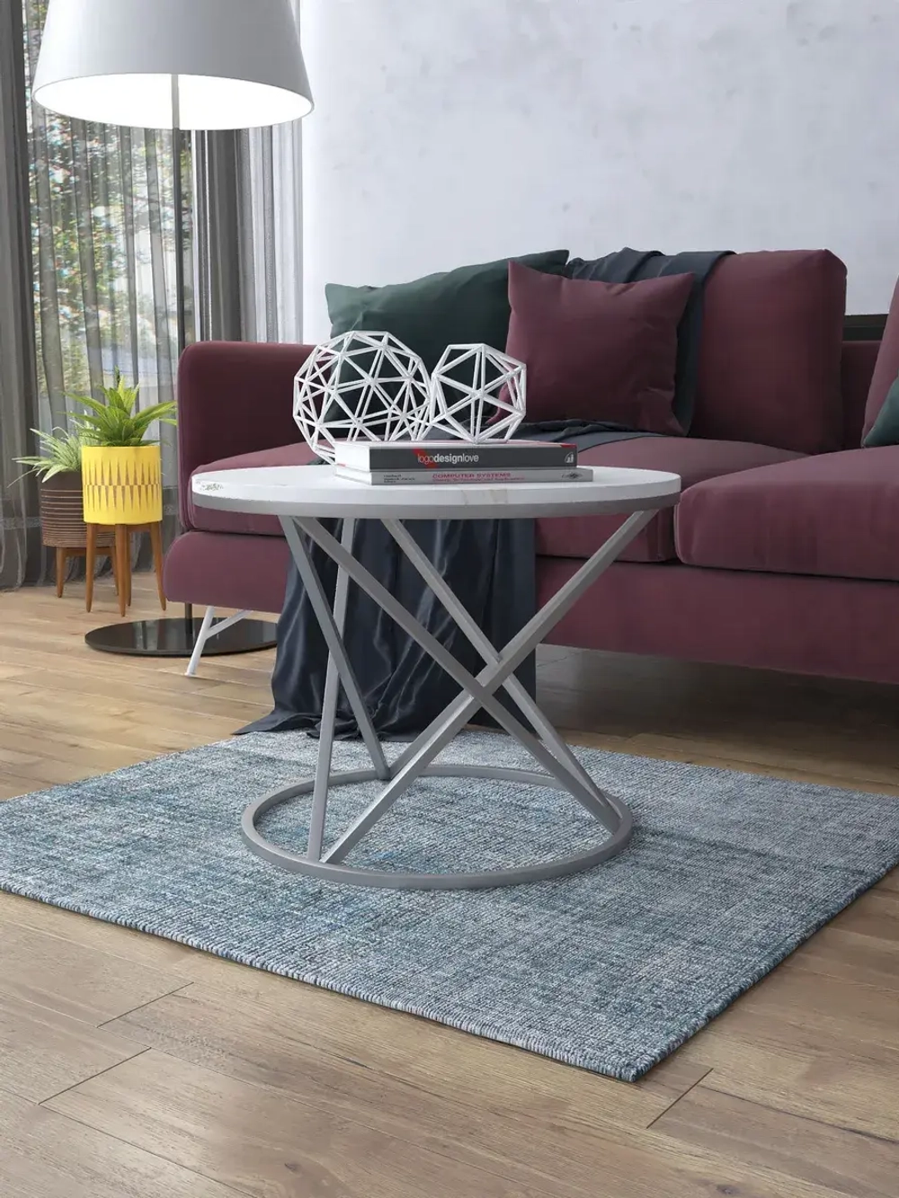 Журнальный стол Звёздный - СЗБГ - МДФ в ПВХ