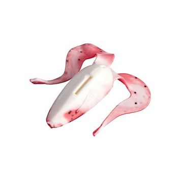 Лягушка несъедоб. Helios Frog 2,56"/6,5 см Red & White 100шт. (HS-21-003-N)