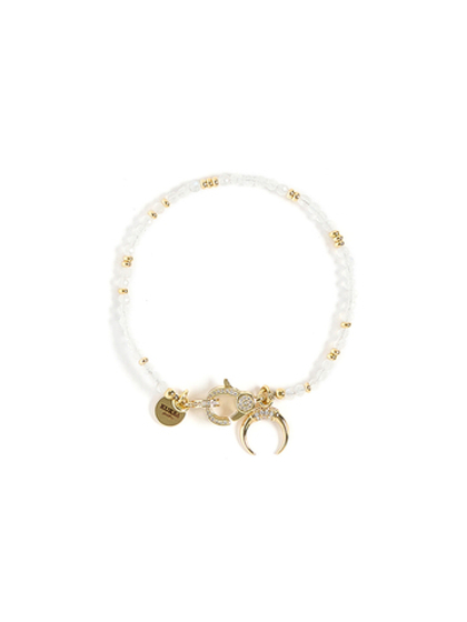 Браслет "Moon" из лунного камня Gold