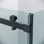 Душевой уголок Grossman Classic 120.K33.04.1380.21.00 130x80 стекло прозрачное/профиль черный матовый