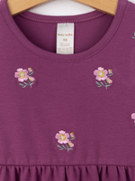 Платье трикотажное с вышивкой Baby Boom