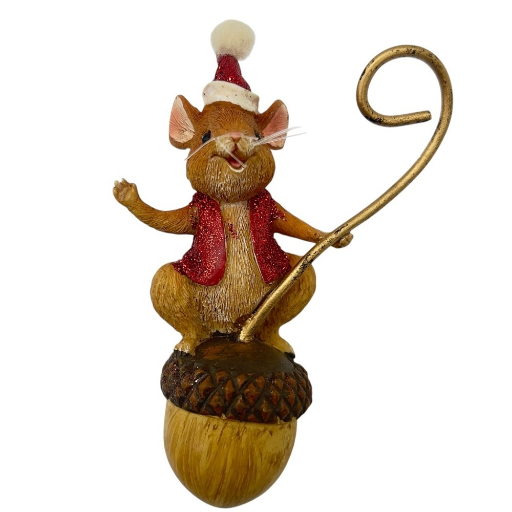 Мышка на орехе/шишке [ C7150 ]