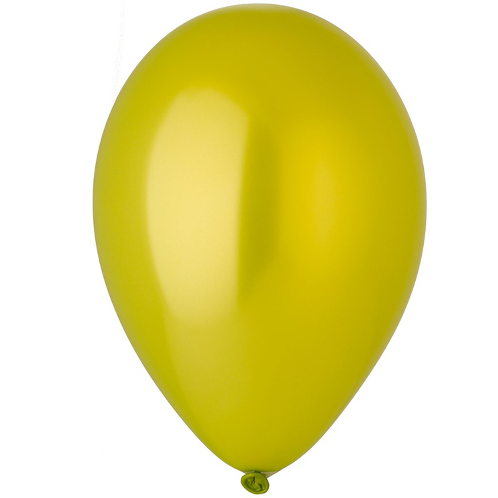 Шар латексный Металлик 36 см (Зеленый)