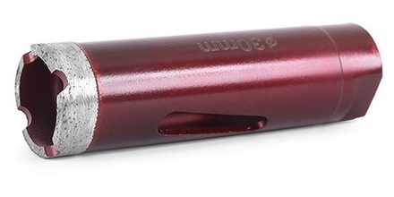 Алмазная коронка по камню с хвостовиком M14. Диаметр 60 мм.