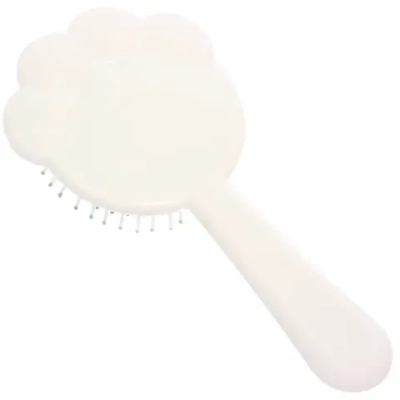 Расчёска массажная детская «ЛАПОЧКА», цвет айвори, 17.8*9.1см (коробка PVS)