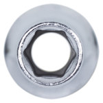 KING TONY (323508M) Головка торцевая глубокая шестигранная 3/8", 8 мм