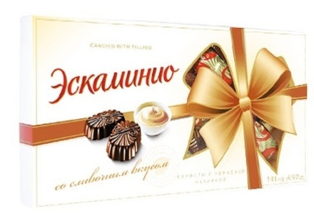Набор конфет "Эскаминио" Со сливочным вкусом 141г. Спартак