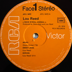 Lou Reed ‎– Rock N Roll Animal (Франция) Т