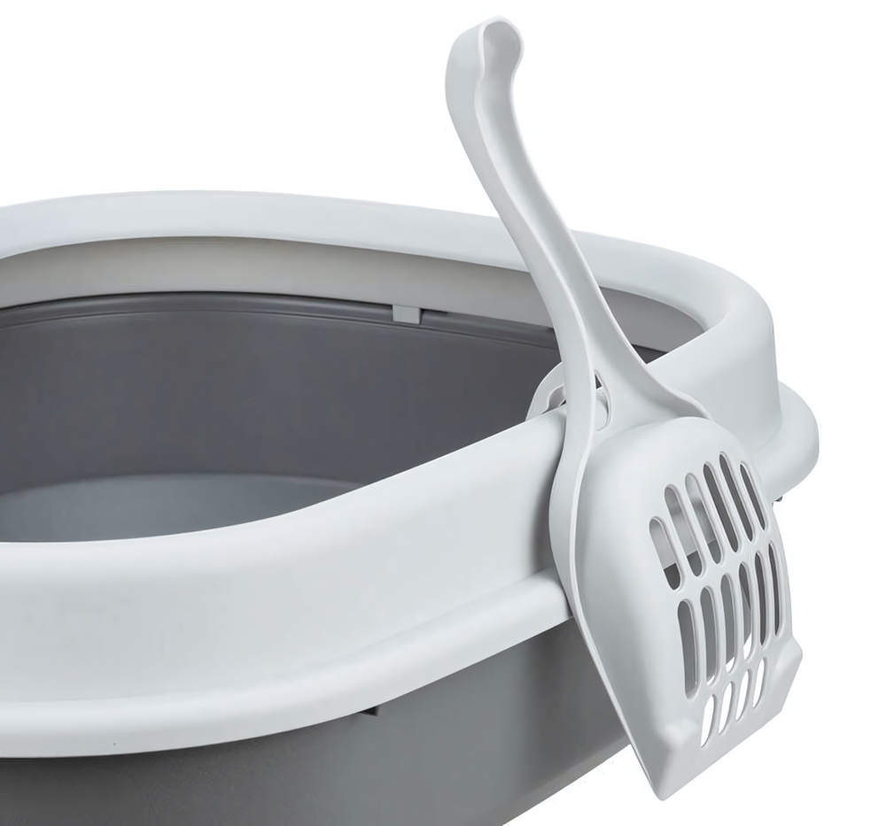 Лоток для кошек ЛЯ-МУРР 480х355мм с низким бортом + подарок (совок) М1832