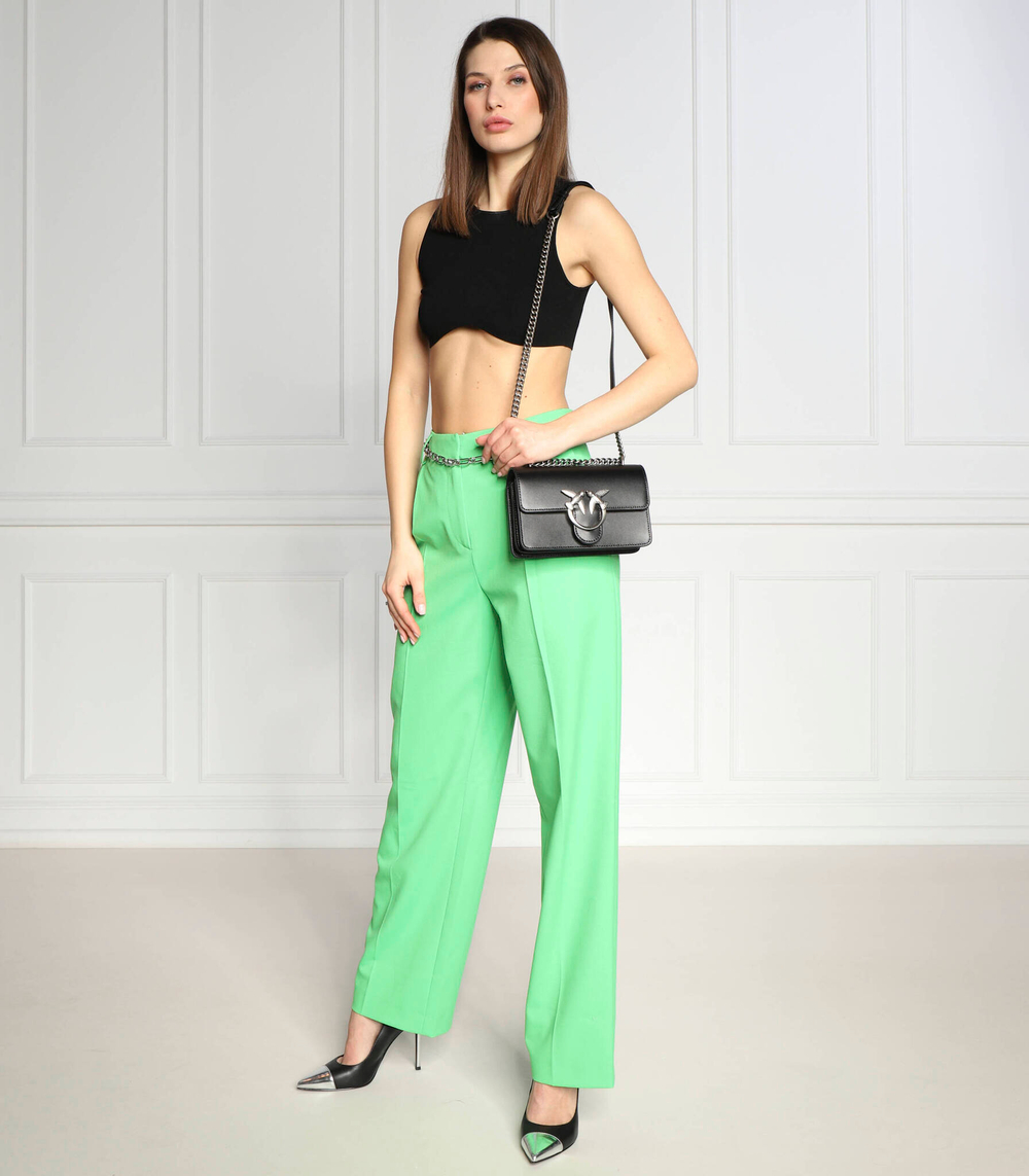 кожаная сумка через плечо love one mini Pinko - черный(100074 A0F1)