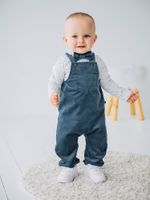 Рубашка с воротником поло "Звездочки" 0+