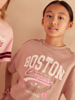 Пижама для девочки Next 195-938, 3 шт., Розовый, Бежевый