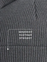 Шапка для мальчика с ушками осенняя