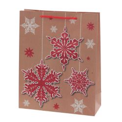 GAEM Пакет подарочный (бумага 210г/м2, блок микс 12шт), L31 W12 H40 см, 4в.