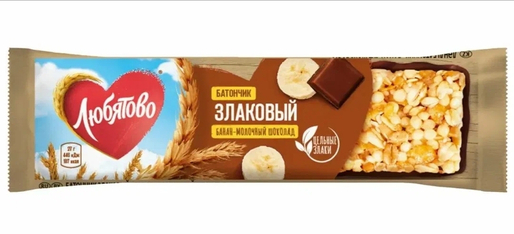 Батончик злаковый Любятово