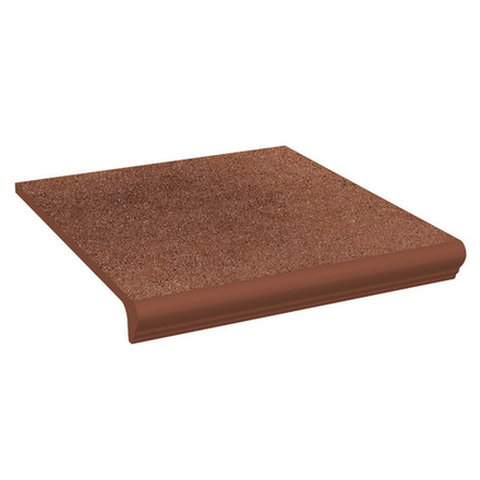 Paradyz Taurus Brown Ступень простая с капиносом структурная 330x300