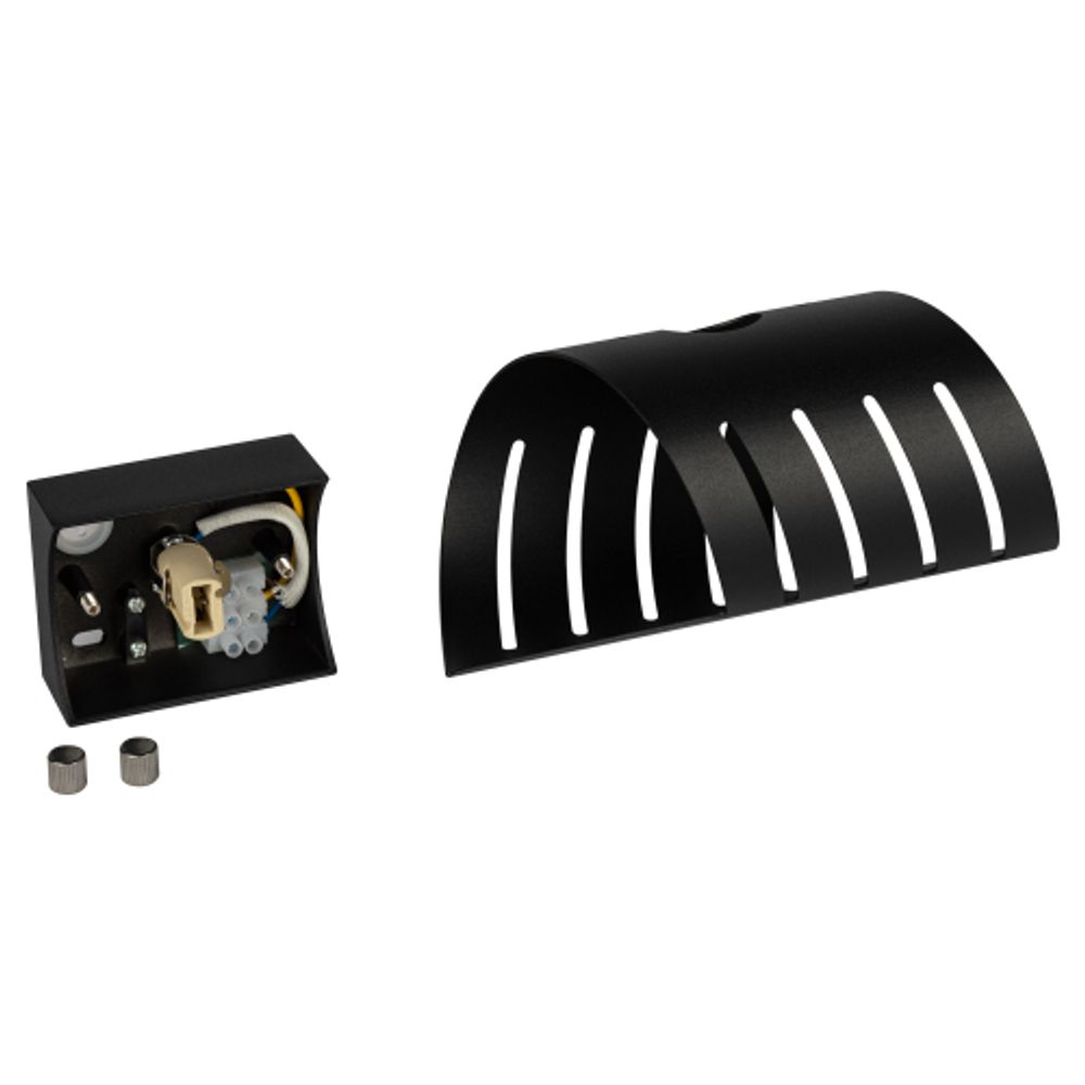 Светильник настенный ЭРА WL48 BK G9 IP20 черный | Настенная подсветка