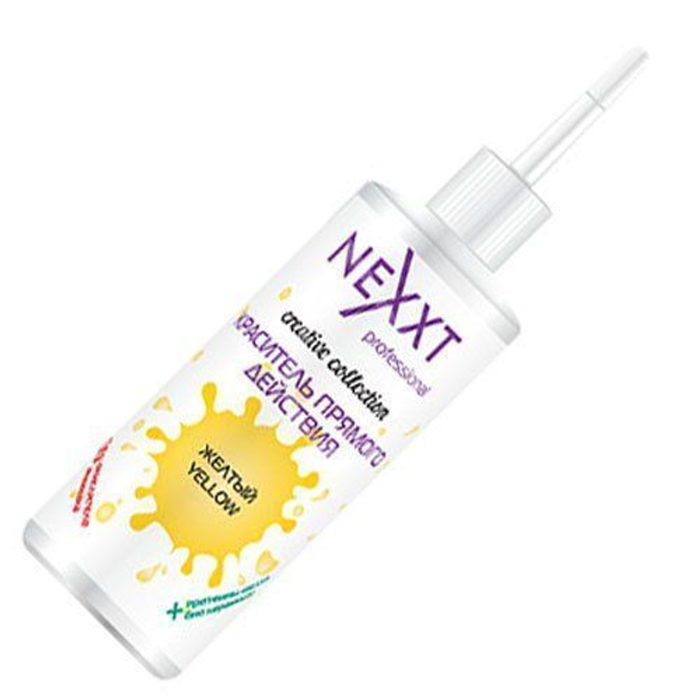 Nexxt Professional Краситель прямого действия, Желтый, 150 мл