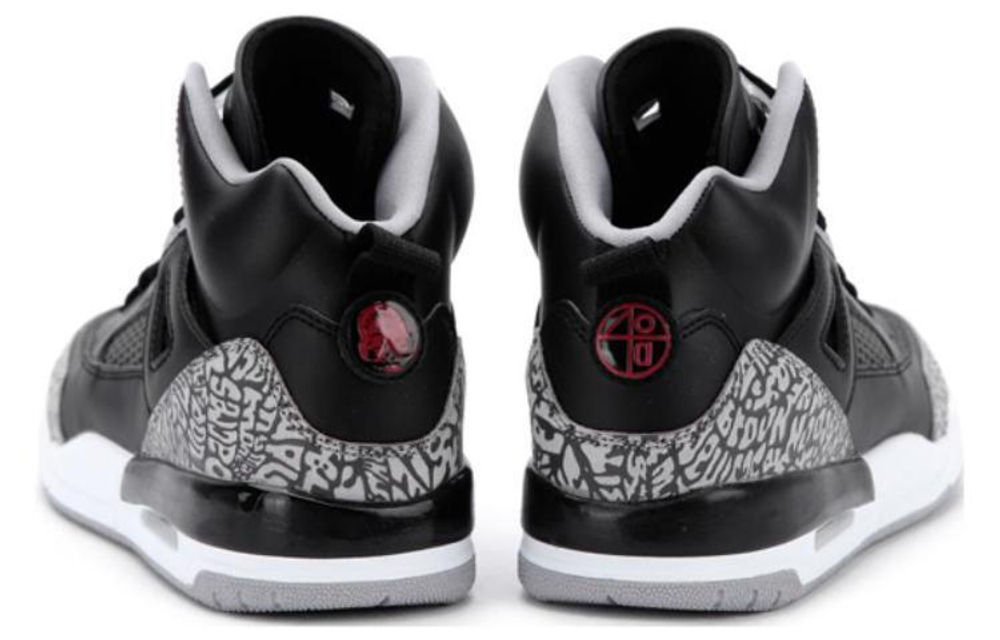 Air Jordan Spizike Black Cement GS