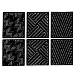 Irisk Трафарет для аэрографии и аэропуффинга №17