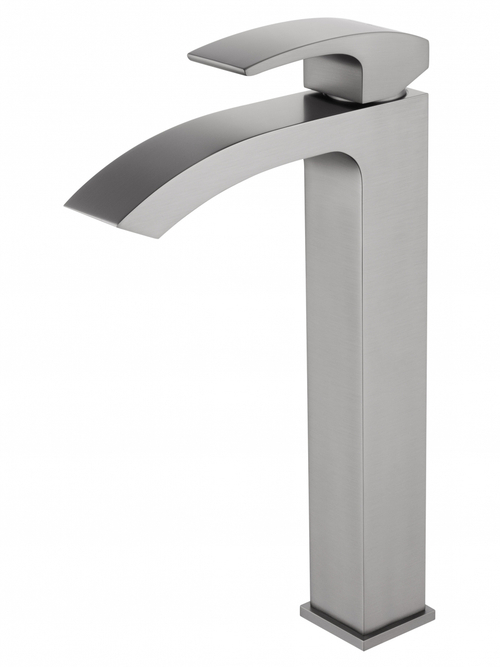 Смеситель для раковины высокий WONZON & WOGHAND FIT, Темный графит (WW-88239009-BGM)