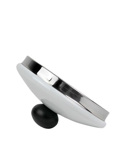 Чайник 2,2 л. эмалированный со свистком Kamille KM 1031 с черной бакелитовой ручкой