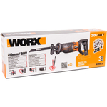 Пила сабельная аккумуляторная WORX WX500.9 без акк и з/у